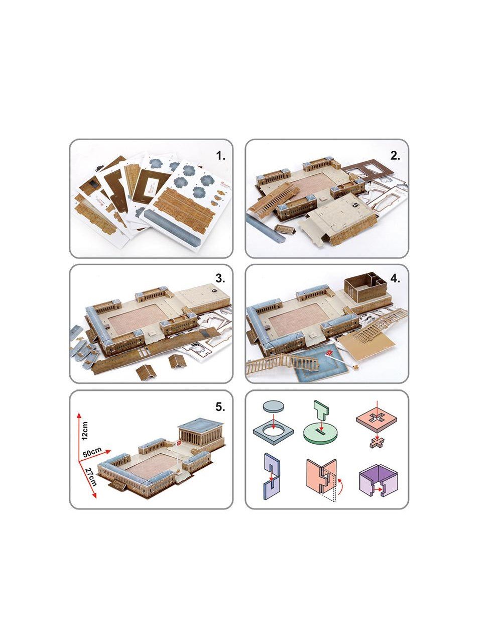 Breadcrumbut, Neco Toys, Anıtkabir 3 D Puzzle