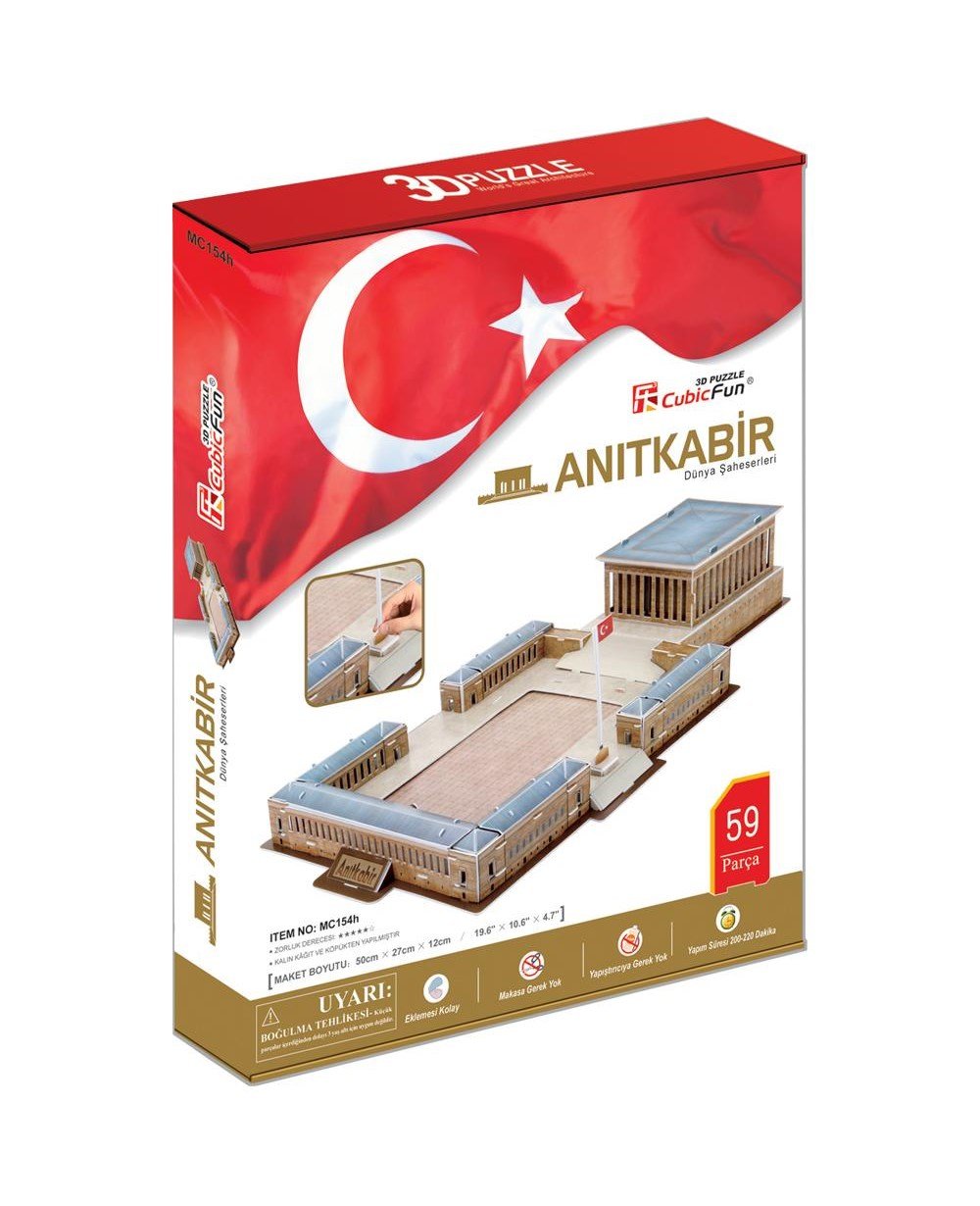 Breadcrumbut, Neco Toys, Anıtkabir 3 D Puzzle