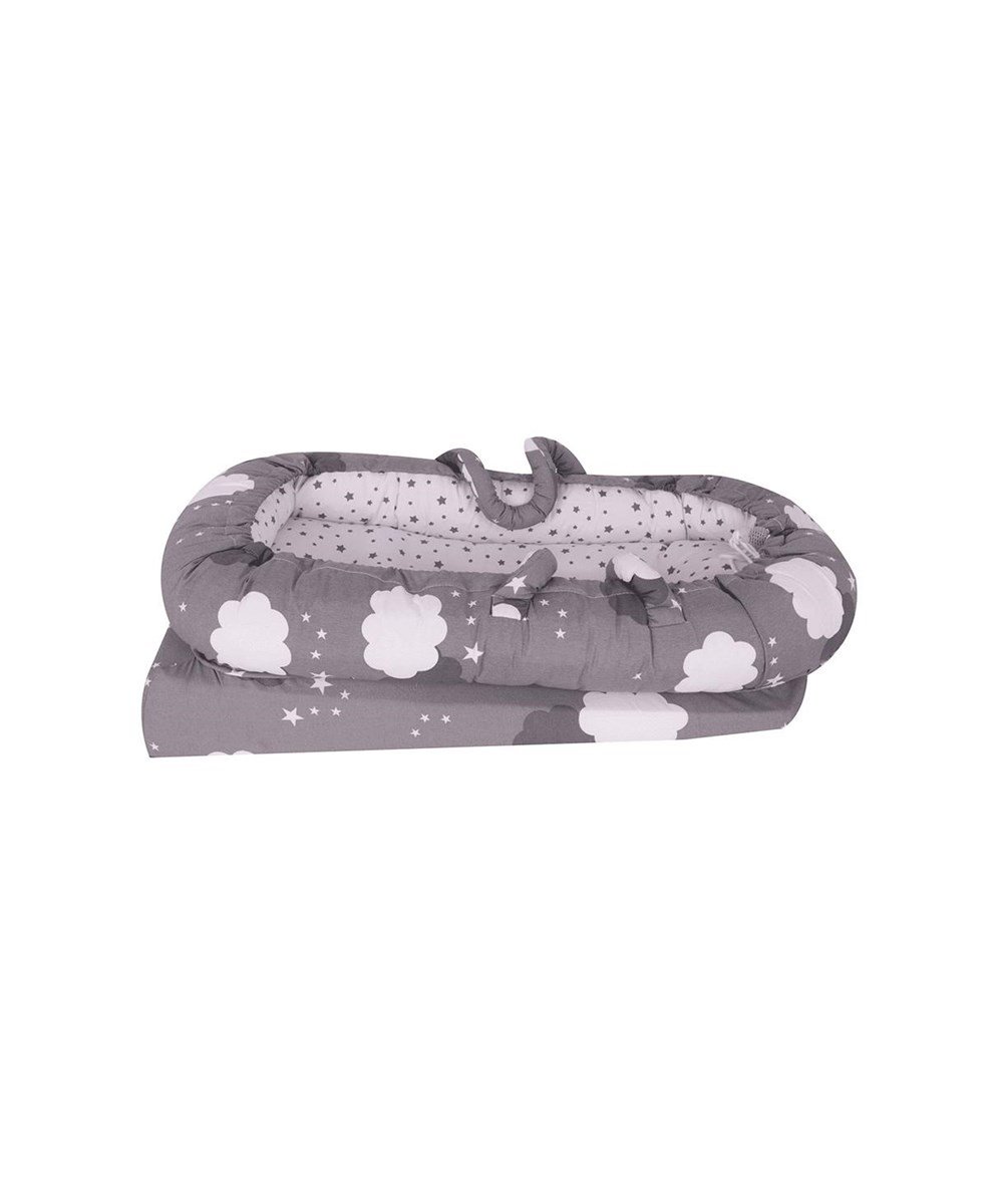 Breadcrumbut, SEVİ BEBE, ANNE YANI BEBEK REFLU YATAGI GRI 