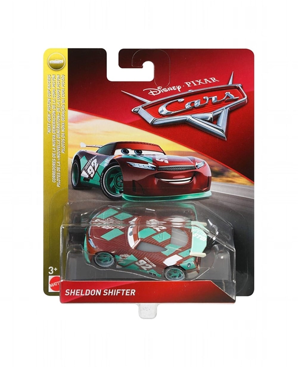 Breadcrumbut, ŞİMŞEK MCQUEEN, Arabalar 3 Tekli Karakter Araçlar DXV29 GRR67 Sheldon Shifter
