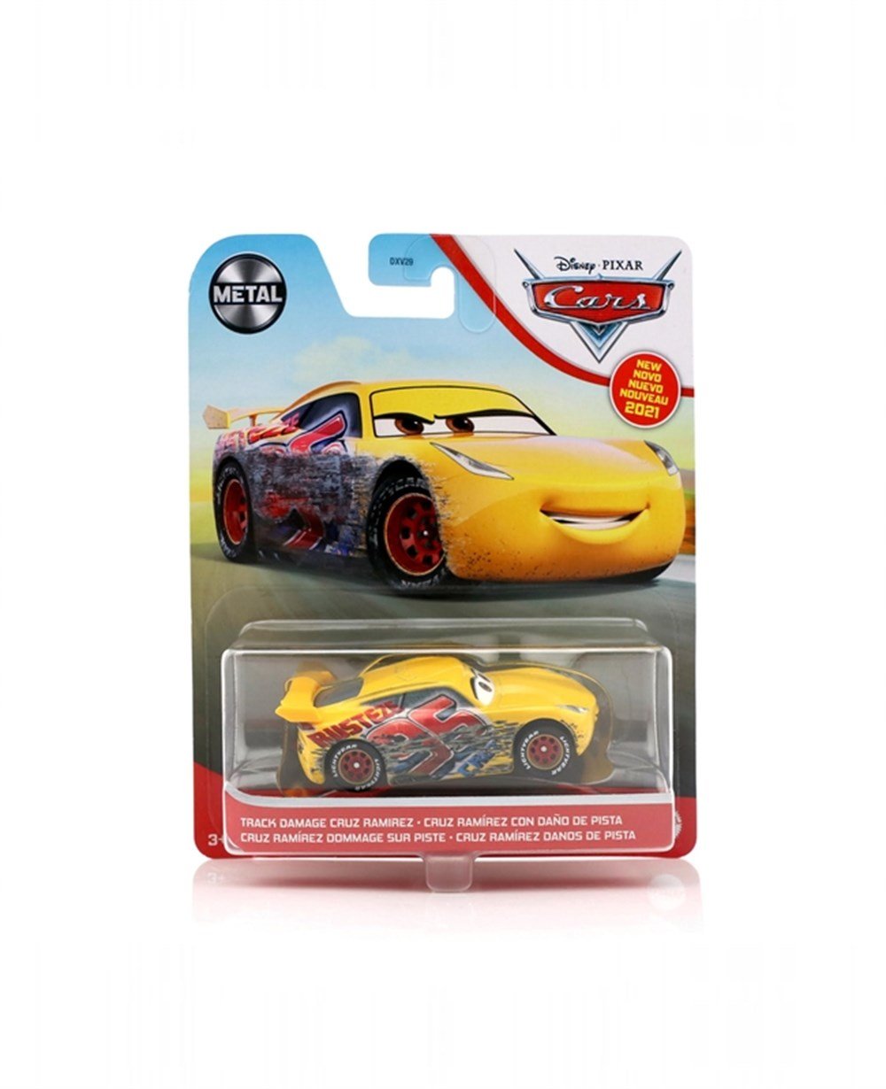Breadcrumbut, ŞİMŞEK MCQUEEN, Arabalar 3 Tekli Karakter Araçlar DXV29 GRR75 Track Damage Cruz Ramirez