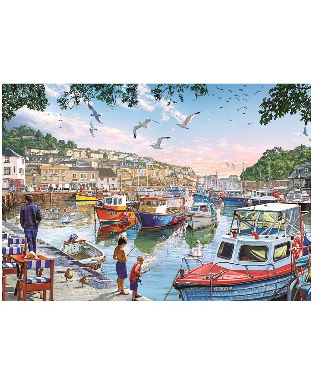 Breadcrumbut, ART PUZZLE, Art Puzzle 1000 Parça Limandaki Küçük Balıkçılar 4231