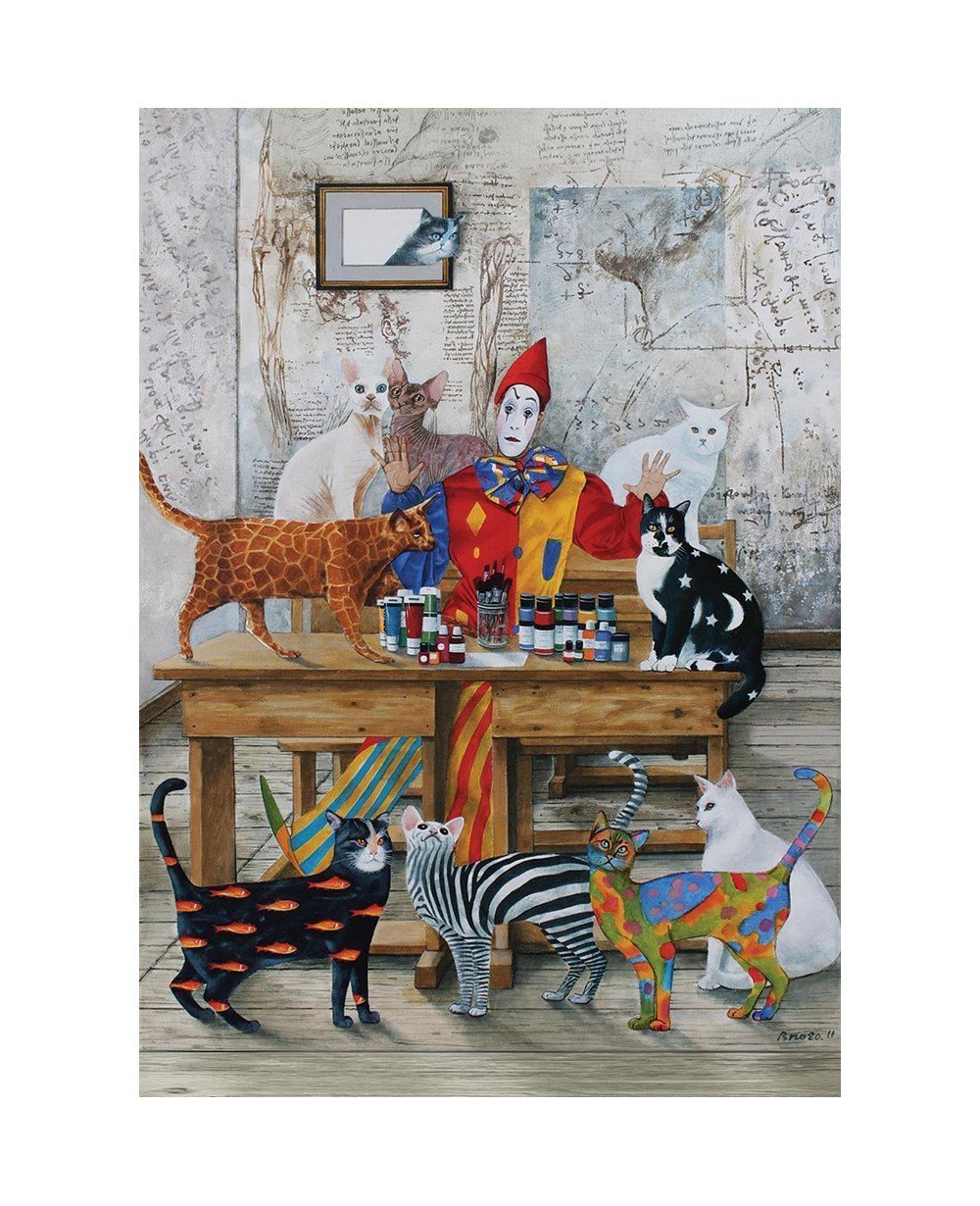 Breadcrumbut, ART PUZZLE, ART PUZZLE 1500LÜ RENKLİ DÜNYAM (85x60)