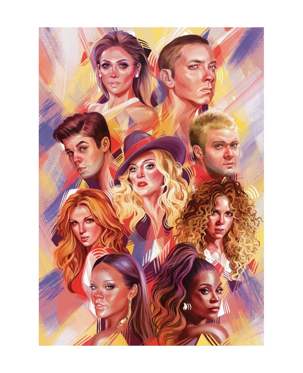 Breadcrumbut, ART PUZZLE, ART PUZZLE 2000Lİ DÜNYA MÜZİK STARLARI 96x68CM