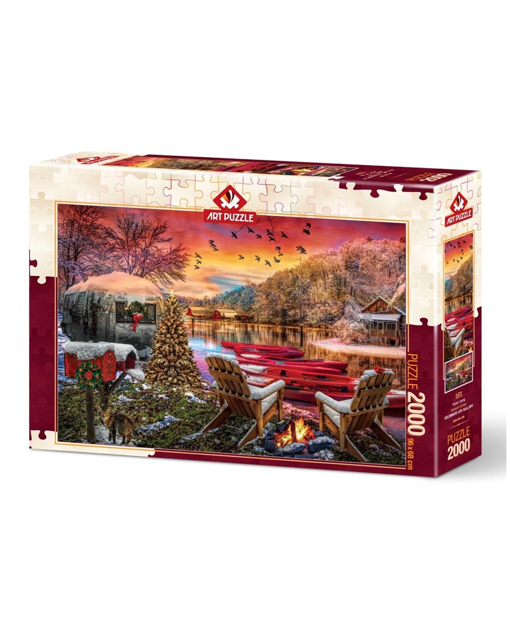 Breadcrumbut, ART PUZZLE, ART PUZZLE 2000Lİ KARAVAN KAMPI 96x68CM