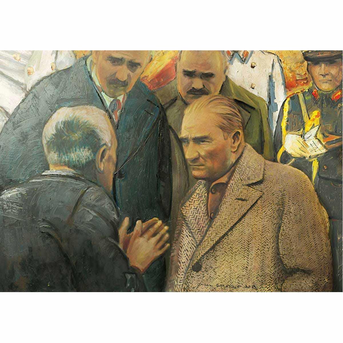 Breadcrumbut, ART PUZZLE, Art Puzzle Atatürk ve Depremzede 1000 Parça Puzzle 4589