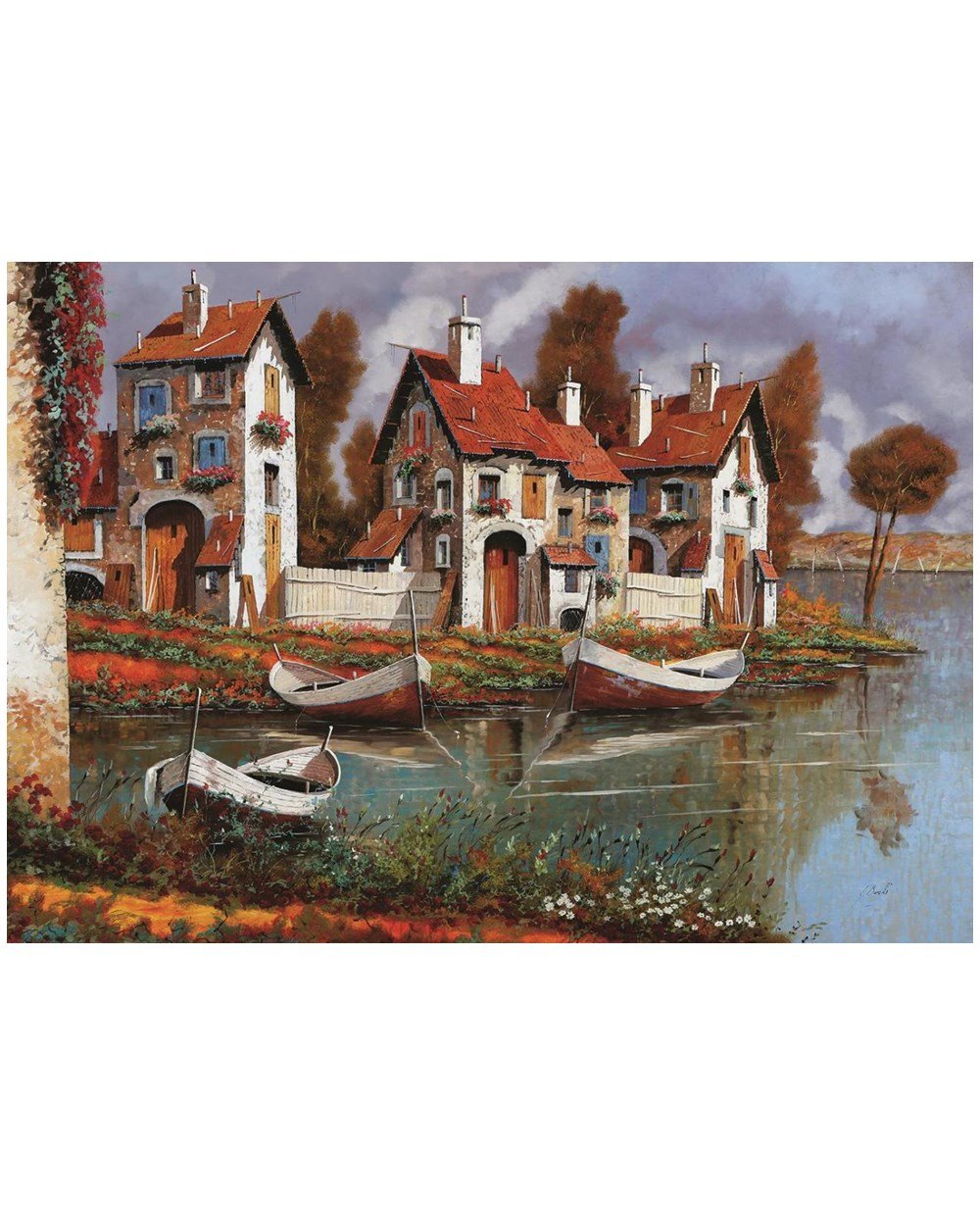 Breadcrumbut, ART PUZZLE, Art Puzzle Cerchıo Evleri İtalya 1000 Parça 4232