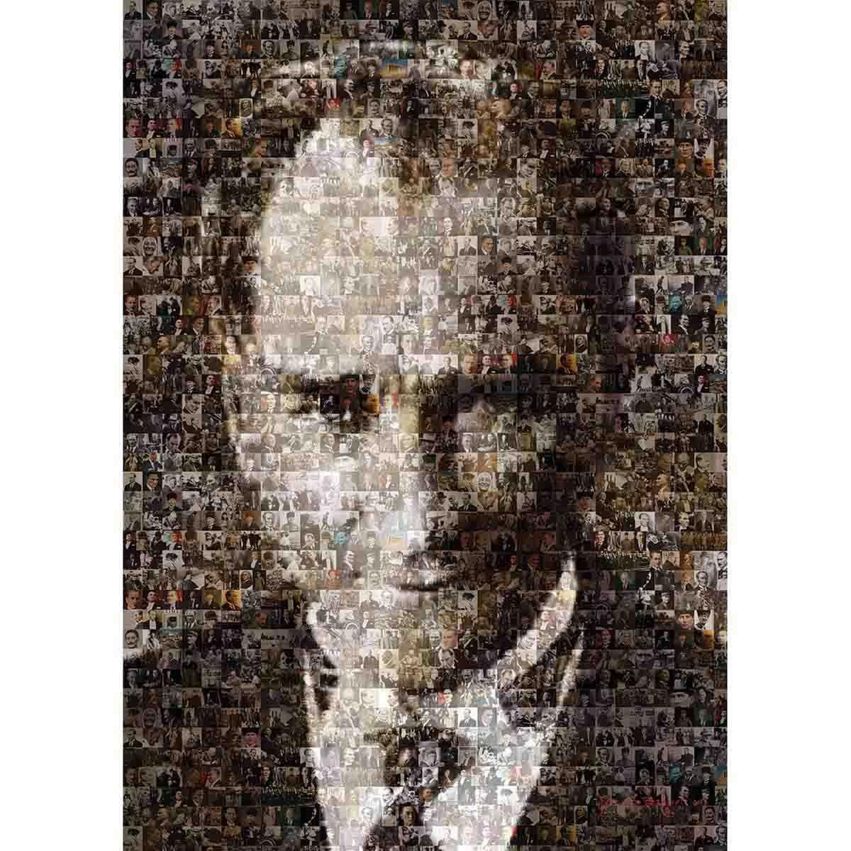 Breadcrumbut, ART PUZZLE, Art Puzzle Mustafa Kemal Atatürk (Kolaj Puzzle) 1000 Parça 4405