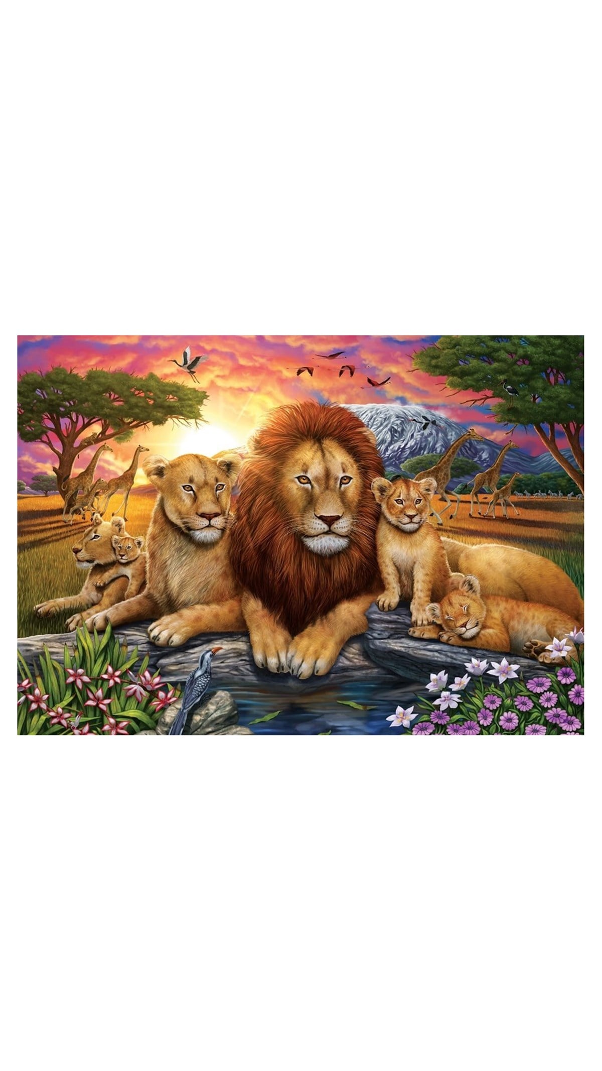 Breadcrumbut, ART PUZZLE, ASLAN AİLESİ - 1000 PARÇA 5221