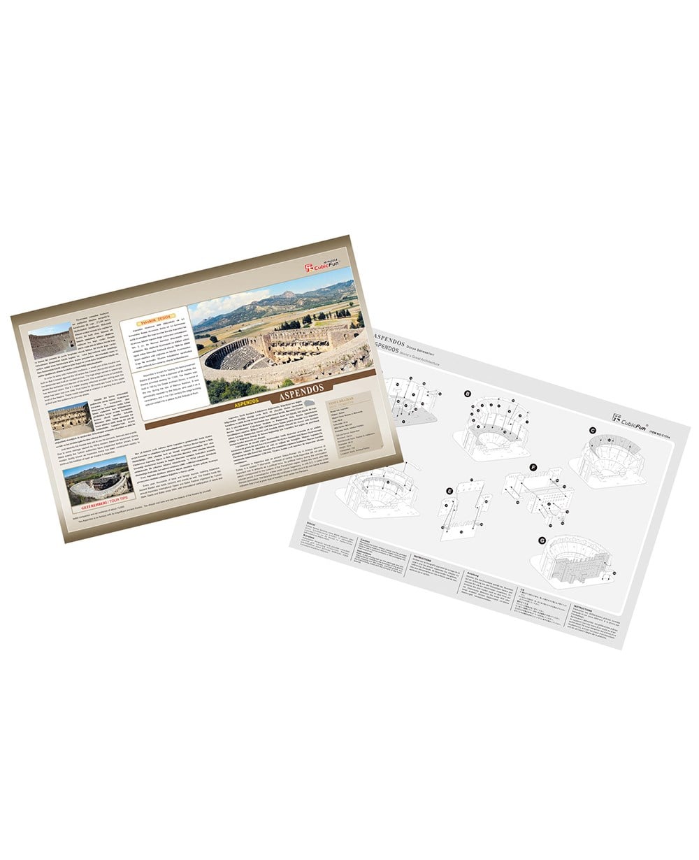 Breadcrumbut, Neco Toys, Aspendos 3 D Puzzle
