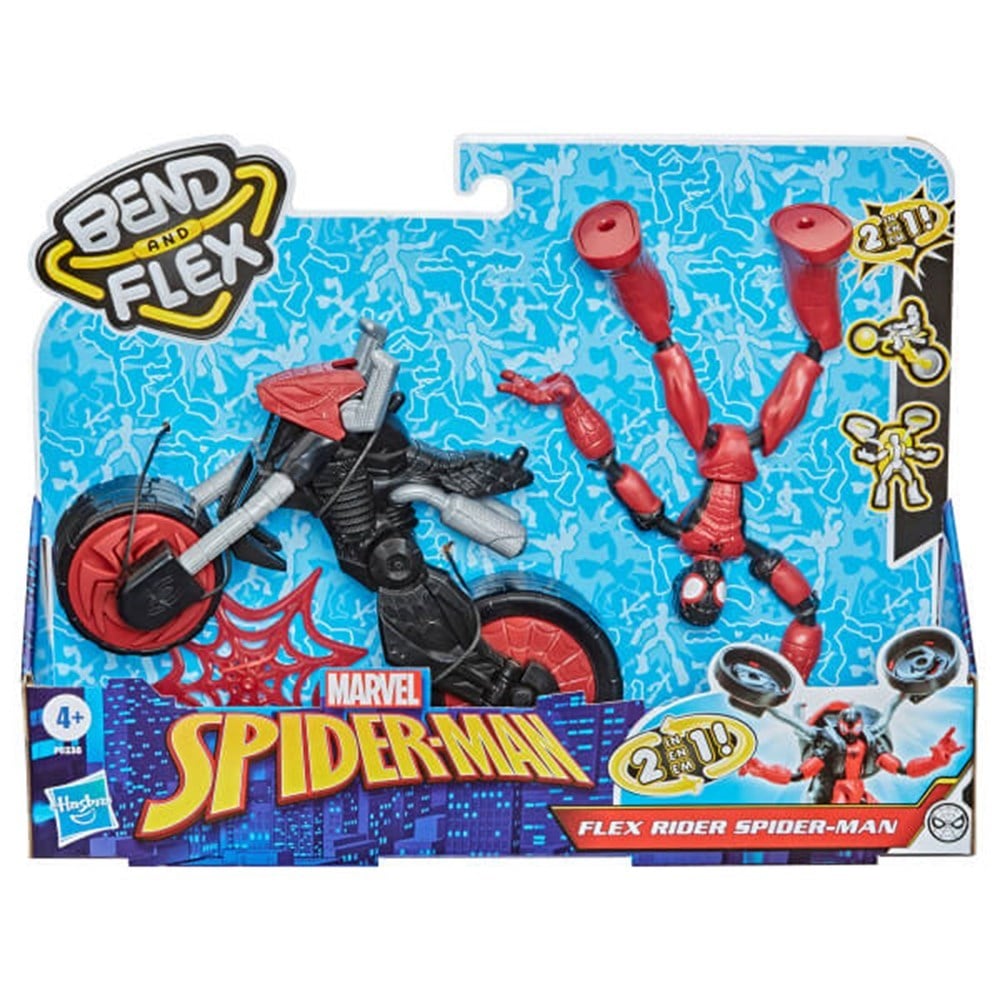 Breadcrumbut, AVENGERS, Avengers Bend-Flex Araç Ve Spider-Man F0236