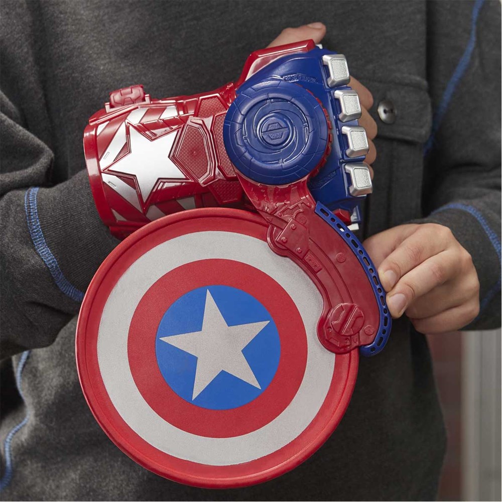 Breadcrumbut, Nerf, Avengers Power Moves Captain America Kalkanı ve Eldiveni E7375