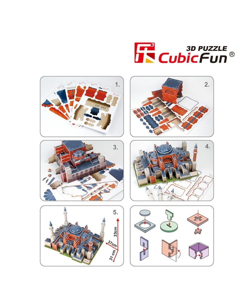 Breadcrumbut, Neco Toys, Ayasofya 3 D Puzzle