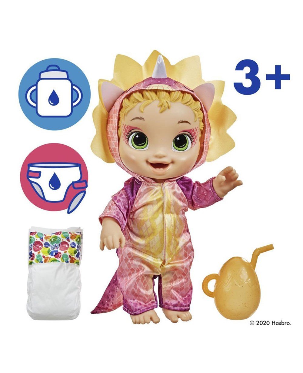 Breadcrumbut, Baby Alive, Baby Alive Dino Cuties Kız Bebek F0933 F0873