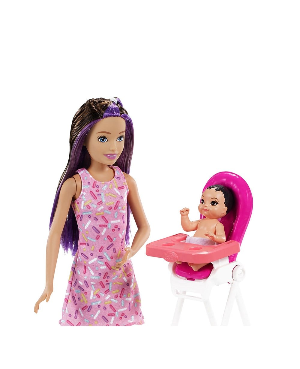 Breadcrumbut, Barbie, Barbie Bebek Bakıcılığı Oyun Seti FHY97 GRP40