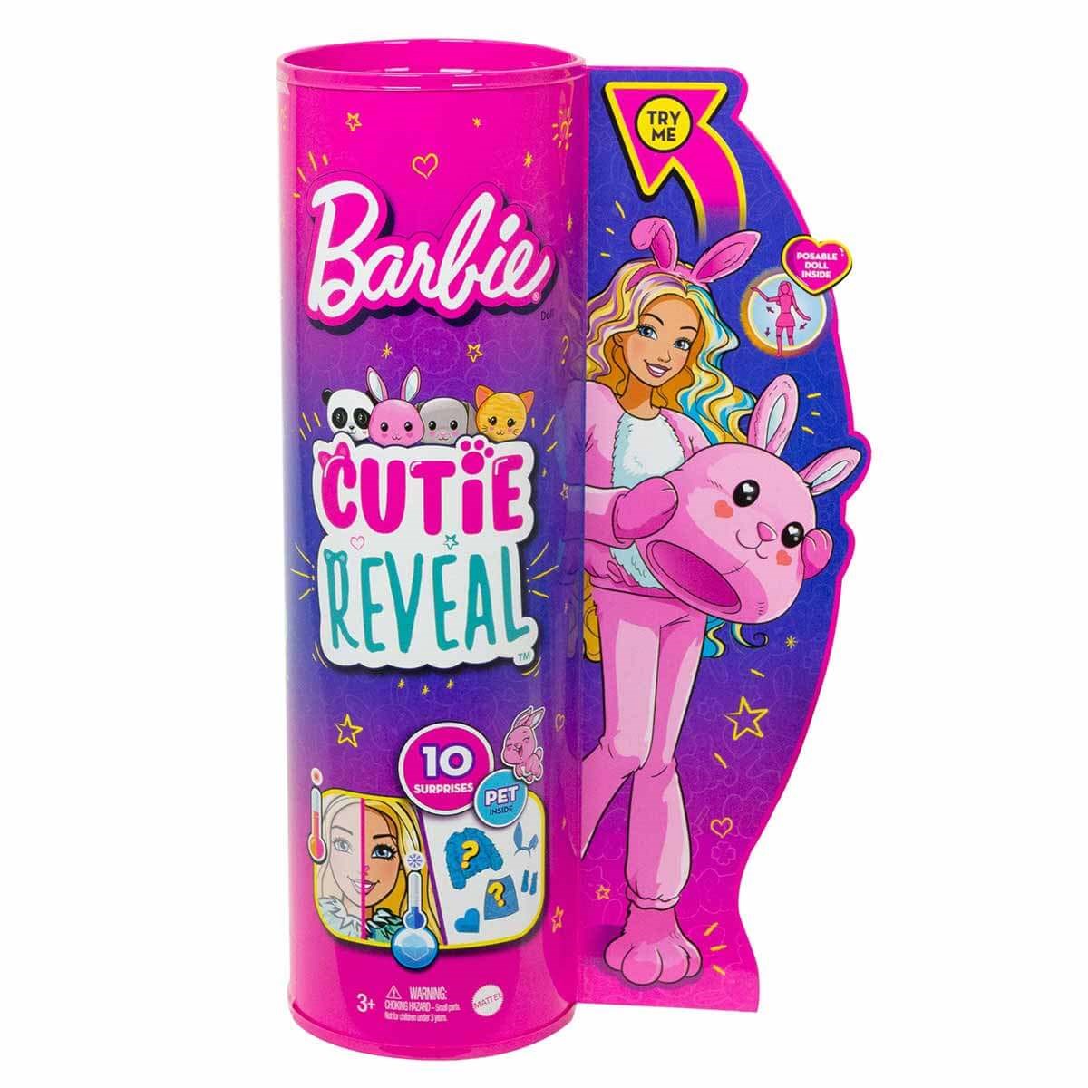 Breadcrumbut, Barbie, Barbie Cutie Reveal Bebekler HHG18 HHG19 Tavşan
