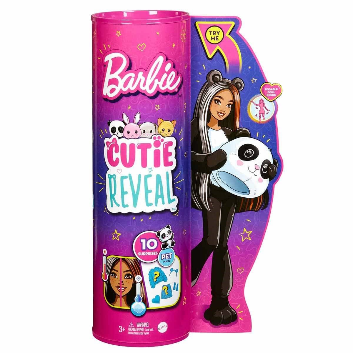 Breadcrumbut, Barbie, Barbie Cutie Reveal Bebekler HHG18 HHG22 Panda