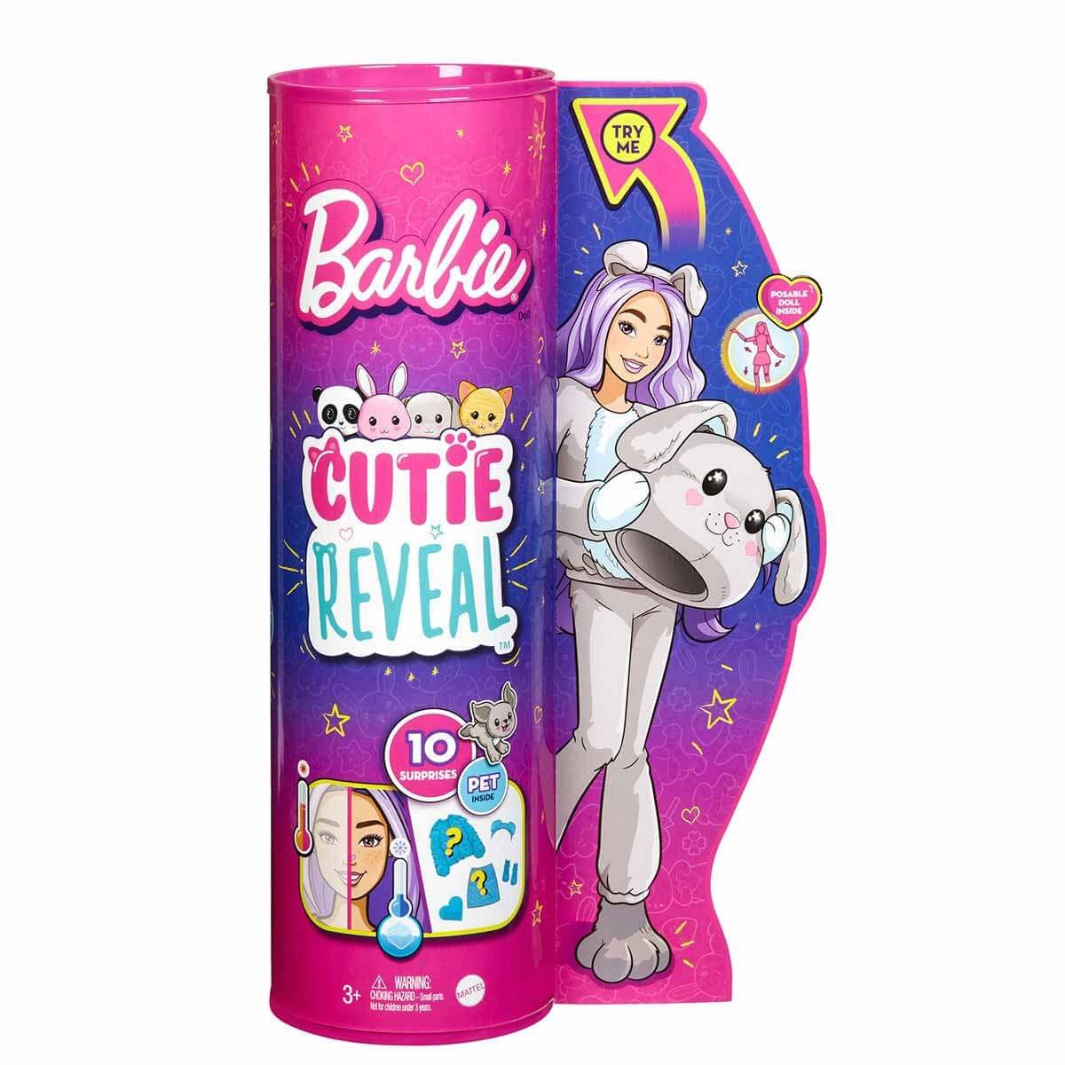 Breadcrumbut, Barbie, Barbie Cutie Reveal Bebekler HHG18 HHG21 Köpek