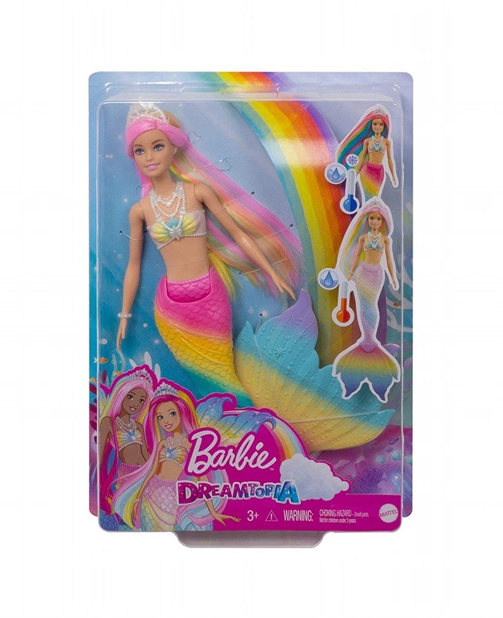 Breadcrumbut, Barbie, Barbie Dreamtopia Renk Değiştiren Sihirli Denizkızı GTF89