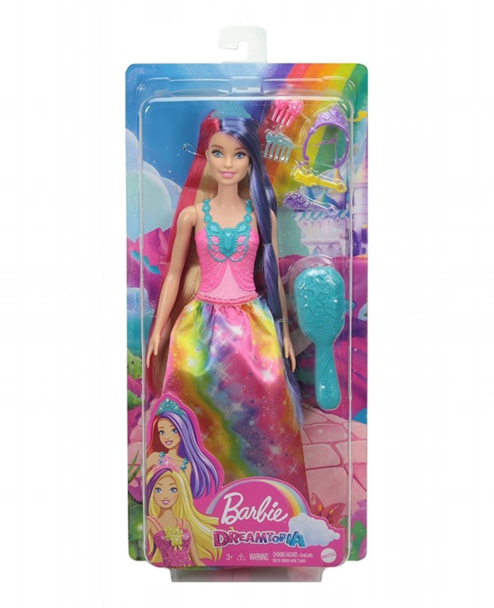 Breadcrumbut, Barbie, Barbie Dreamtopia Uzun Saçlı Bebekler GTF37 GTF38 Prenses
