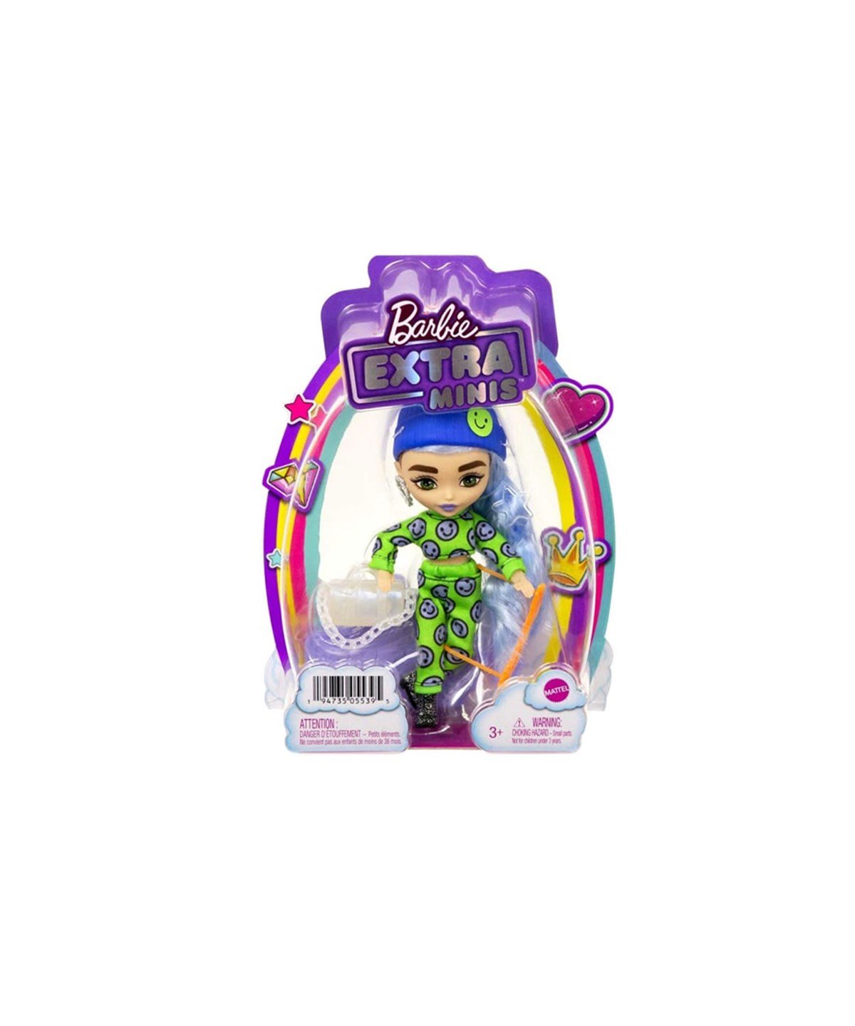 Breadcrumbut, Barbie, Barbie Extra Mini Bebekler HGP62 HGP65