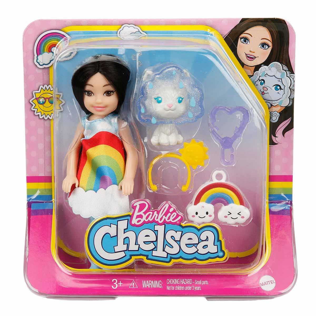 Breadcrumbut, Barbie, Barbie Kostümlü Chelsea ve Hayvancığı Oyun Setleri GHV69 GRP70