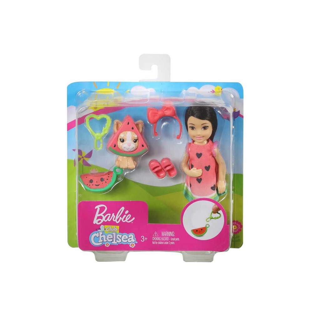 Breadcrumbut, Barbie, Barbie Kostümlü Chelsea ve Hayvancığı Oyun Setleri GHV69 GHV71