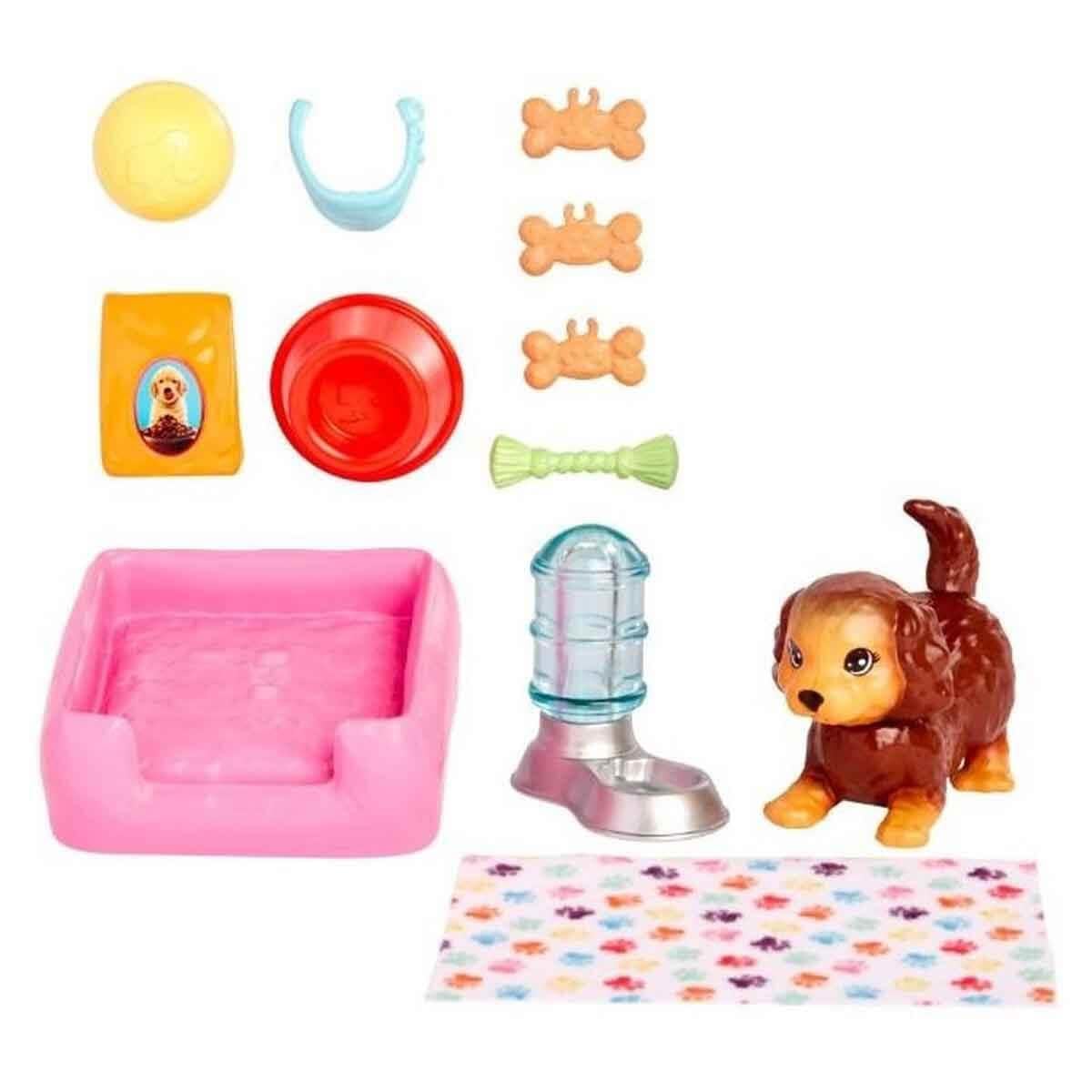 Breadcrumbut, Barbie, Barbie Sevimli Hayvanlar ve Aksesuarları HKD81 HKD82 Köpek