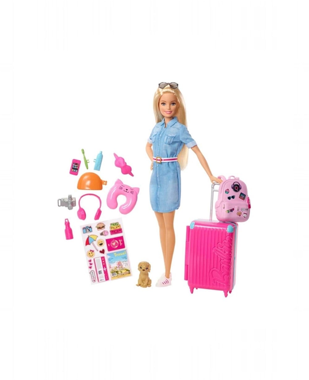 Breadcrumbut, Barbie, Barbie Seyahatte Bebeği ve Aksesuarları FWV25