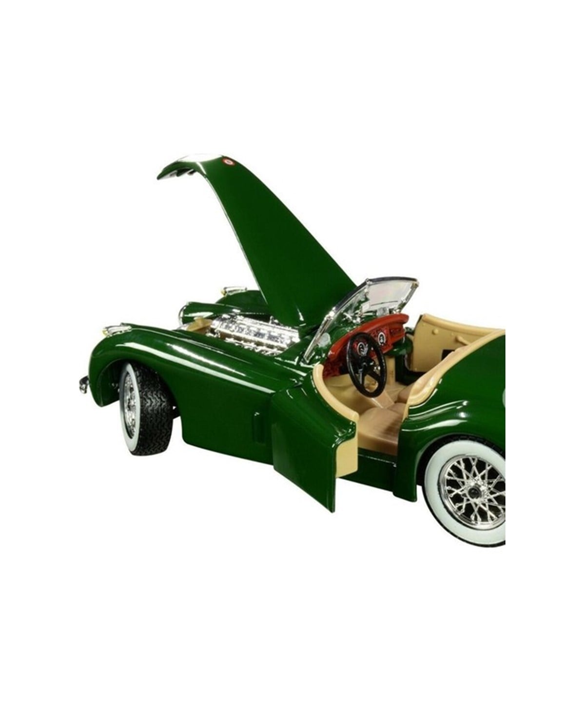 Breadcrumbut, Sunman, Bburago 1:24 Jaguar XK 120 Roadster Araba 20182 Yeşil