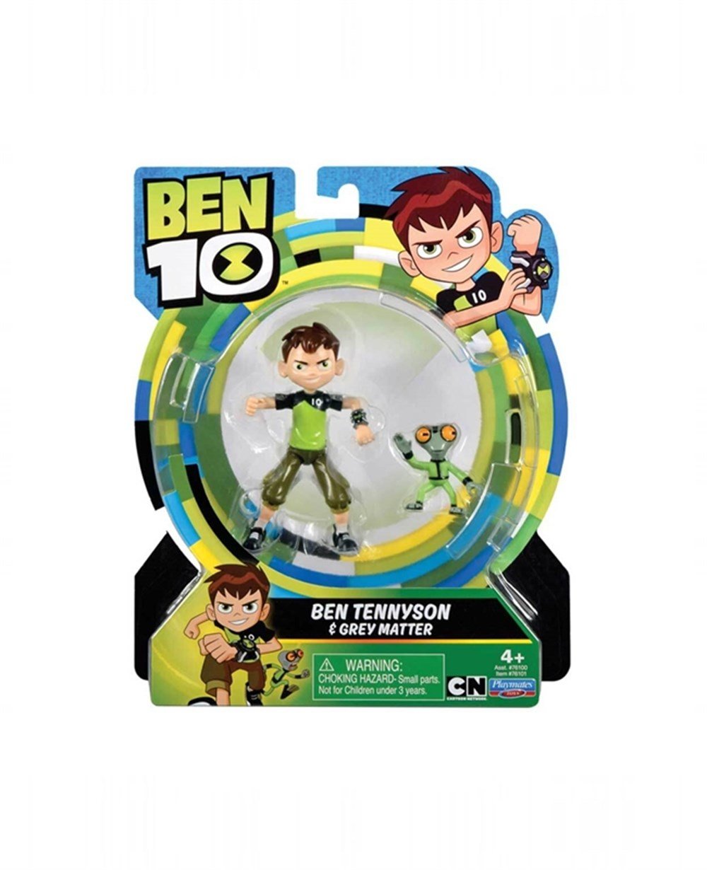 Breadcrumbut, Ben10, Ben 10 Aksiyon Figürler BEN54111 00829 Ben ve Grey Matter