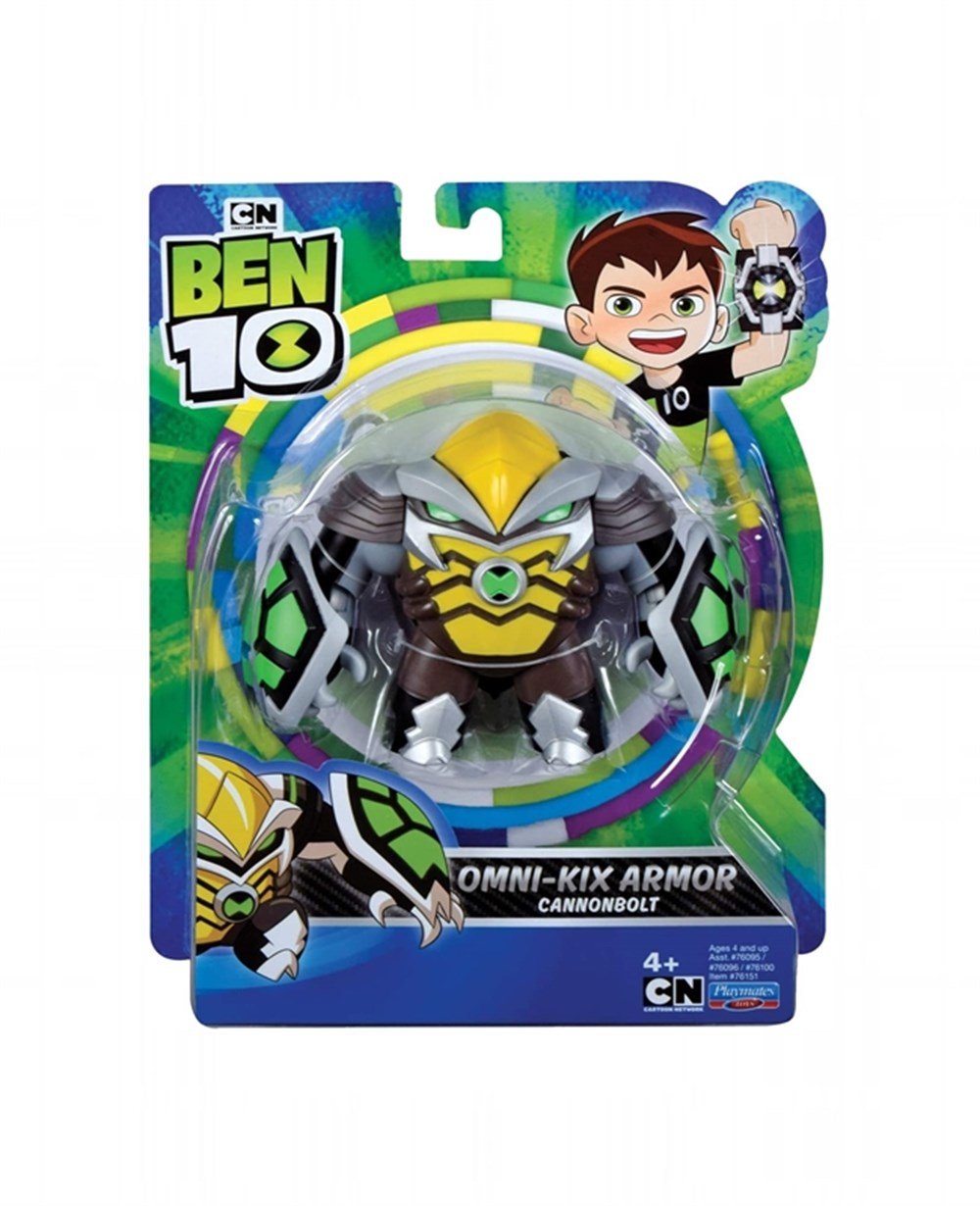 Breadcrumbut, Ben10, Ben 10 Aksiyon Figürler BEN54111 00829 Omni-Kix Armor Cannonbolt