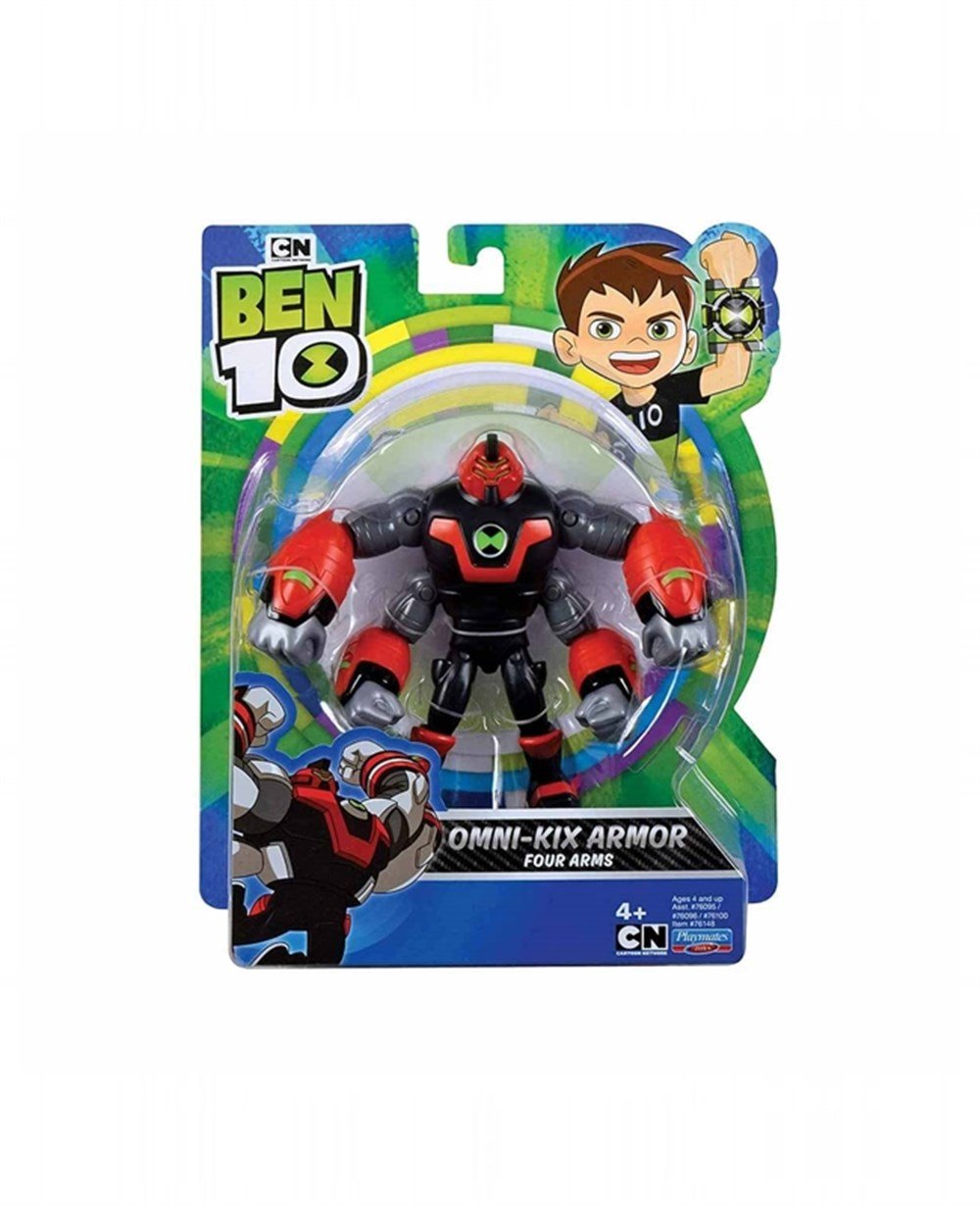Breadcrumbut, Ben10, Ben 10 Aksiyon Figürler BEN54111 00829 Omni-Kix Armor Four Arms