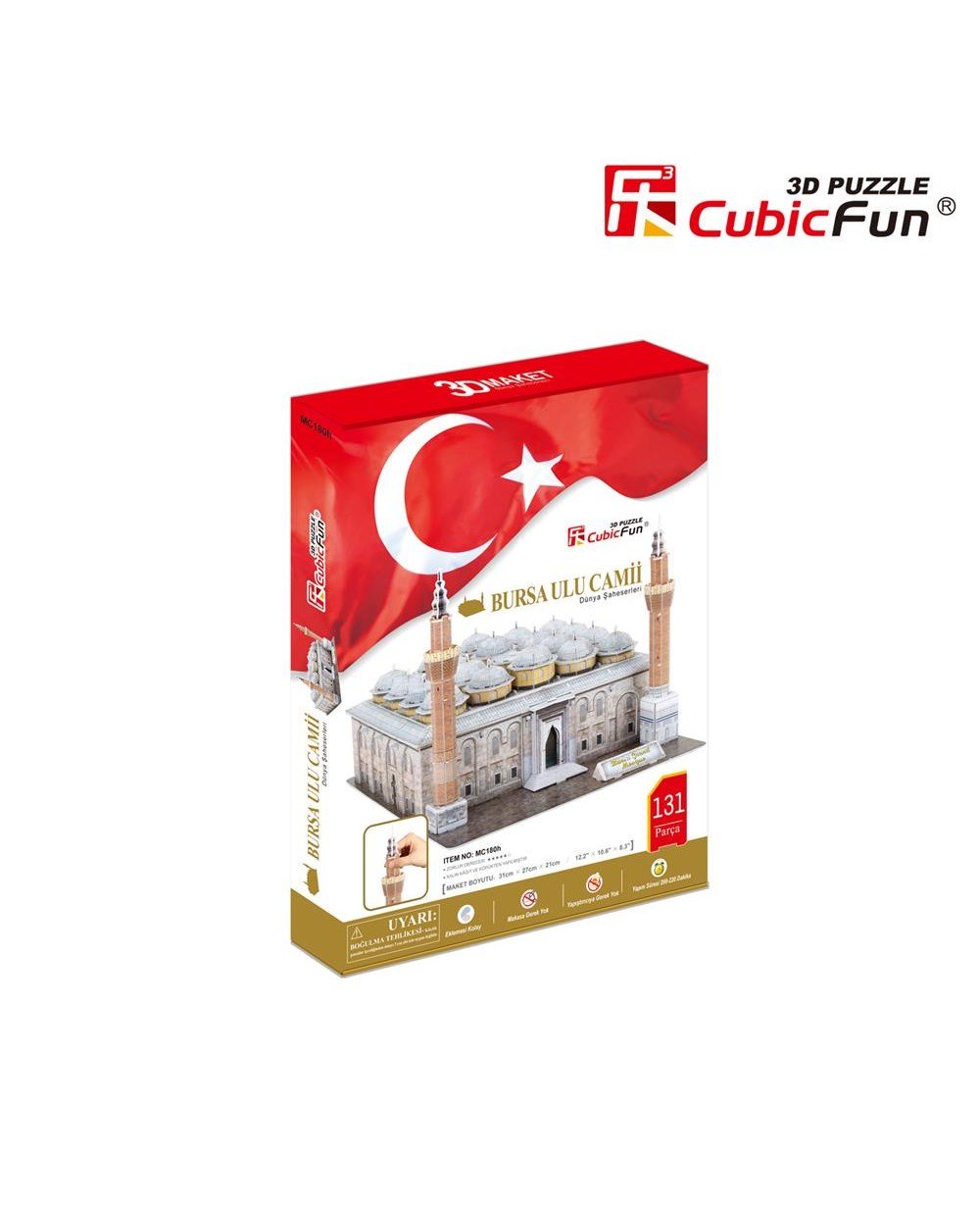 Breadcrumbut, Neco Toys, Bursa Ulu Cami 3 D Puzzle