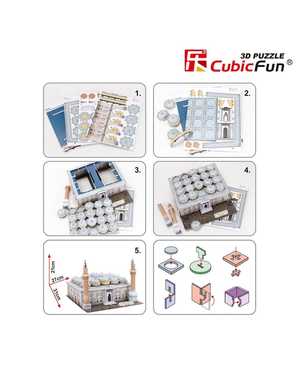Breadcrumbut, Neco Toys, Bursa Ulu Cami 3 D Puzzle