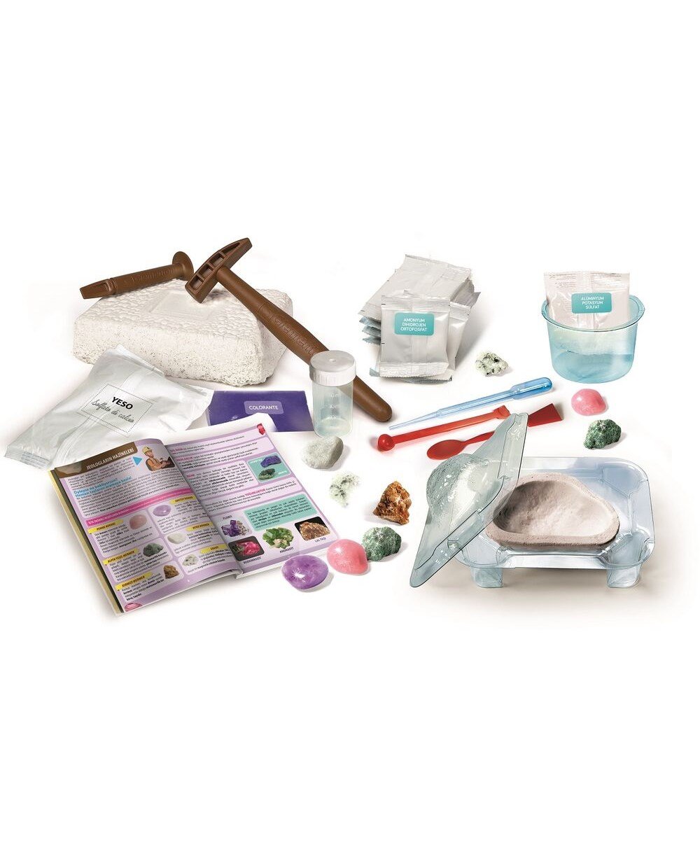 Breadcrumbut, Clementoni, Clementoni Bilim Seti Kristaller ve Mineraller 64964