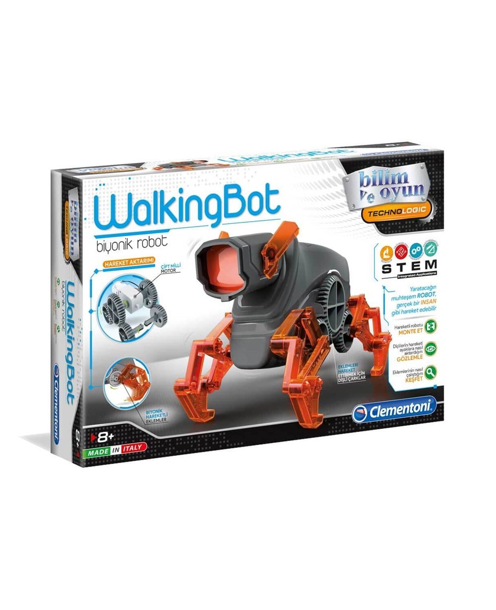 Breadcrumbut, Clementoni, Clementoni Bilim ve Oyun Walkingbot 64441