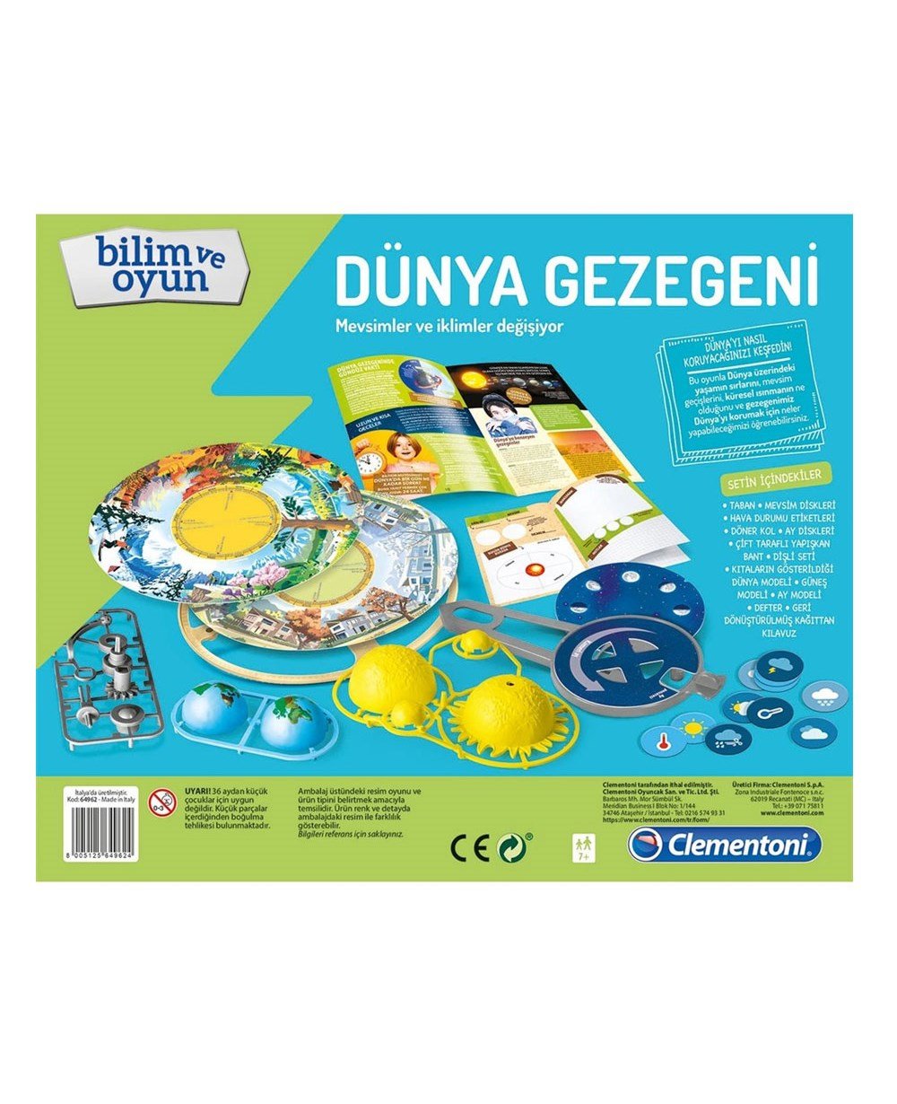 Breadcrumbut, Clementoni, Clementoni Bilim ve Oyun Seti: Dünya Gezegeni 64962