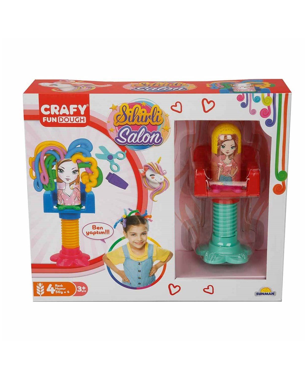 Breadcrumbut, Sunman, Crafy Sihirli Salon Hamur Seti Sarı S00030980