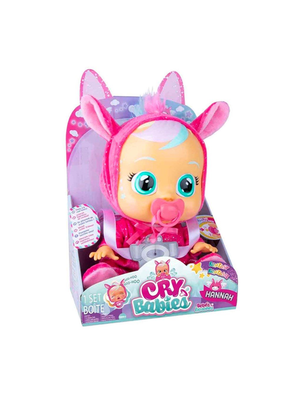 Breadcrumbut, CRY BABIES, Cry Babies Ağlayan Bebekler S6 CYB15000 25303 Hannah