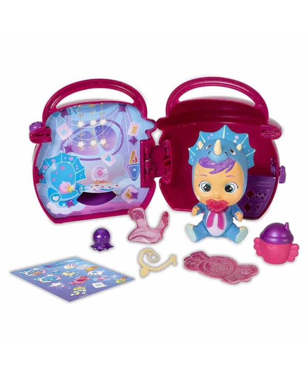 Breadcrumbut, CRY BABIES, Cry Babies Magic Tears Fantasy Paci Evler Sürpriz Paket CYM02000 Koyu Pembe
