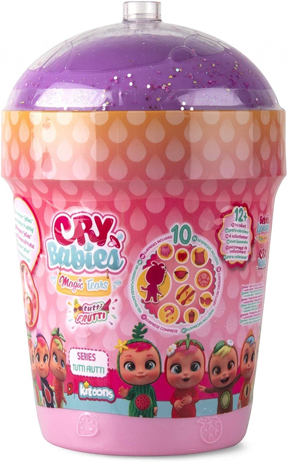 Breadcrumbut, CRY BABIES, Cry Babies Magic Tears Tutti Frutti W1 CYM06000 23385 Mor