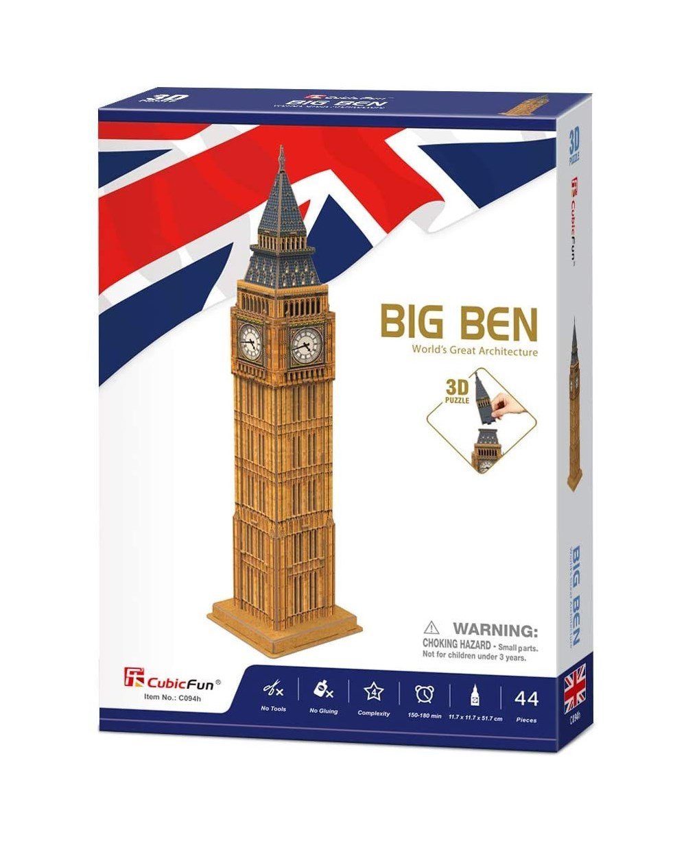 Breadcrumbut, CUBIC FUN, CUBIC FUN BIG BEN SAAT KULESİ-İNGİLTERE 3D PUZZLE