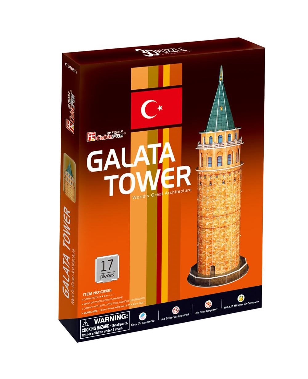 Breadcrumbut, CUBIC FUN, CUBIC FUN GALATA KULESİ 3D PUZZLE