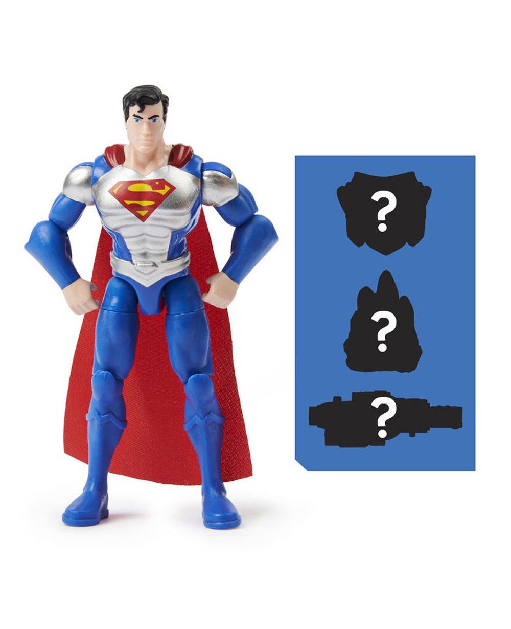 Breadcrumbut, DC Batman, DC Comics Sürpriz Aksesurları Figürler 99463 Battle Armor Süperman