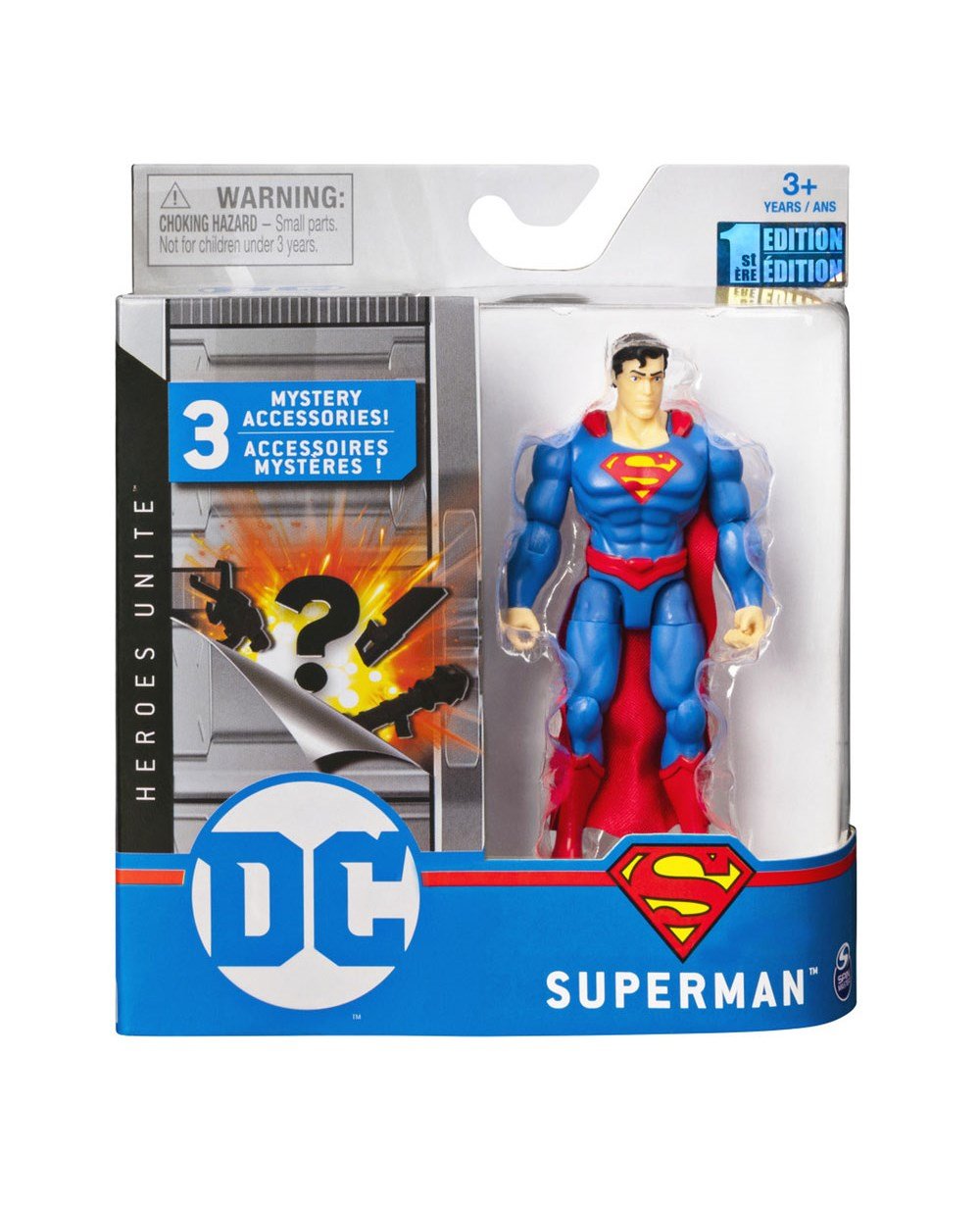 Breadcrumbut, DC Batman, DC Comics Sürpriz Aksesurları Figürler 99463 Süperman