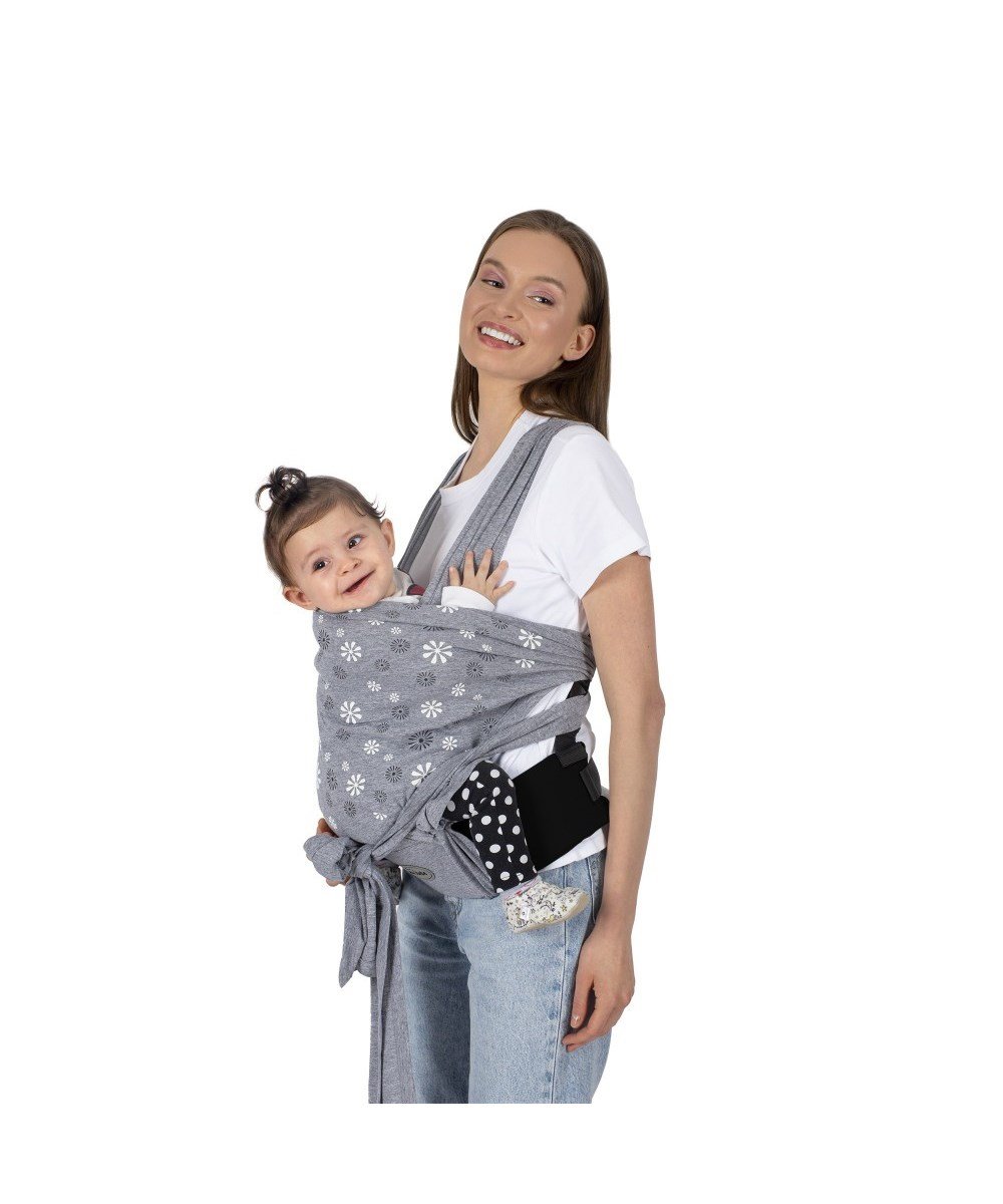 Breadcrumbut, SEVİ BEBE, DESTEKLI GIYMELI SLING GRI