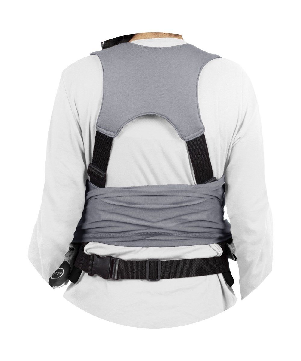 Breadcrumbut, SEVİ BEBE, DESTEKLI GIYMELI SLING GRI