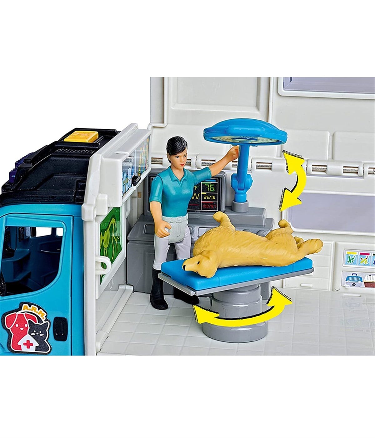 Breadcrumbut, DICKIE TOYS, Dickie Toys Animal Rescue Van Sesli ve Işıklı 20 383 7015