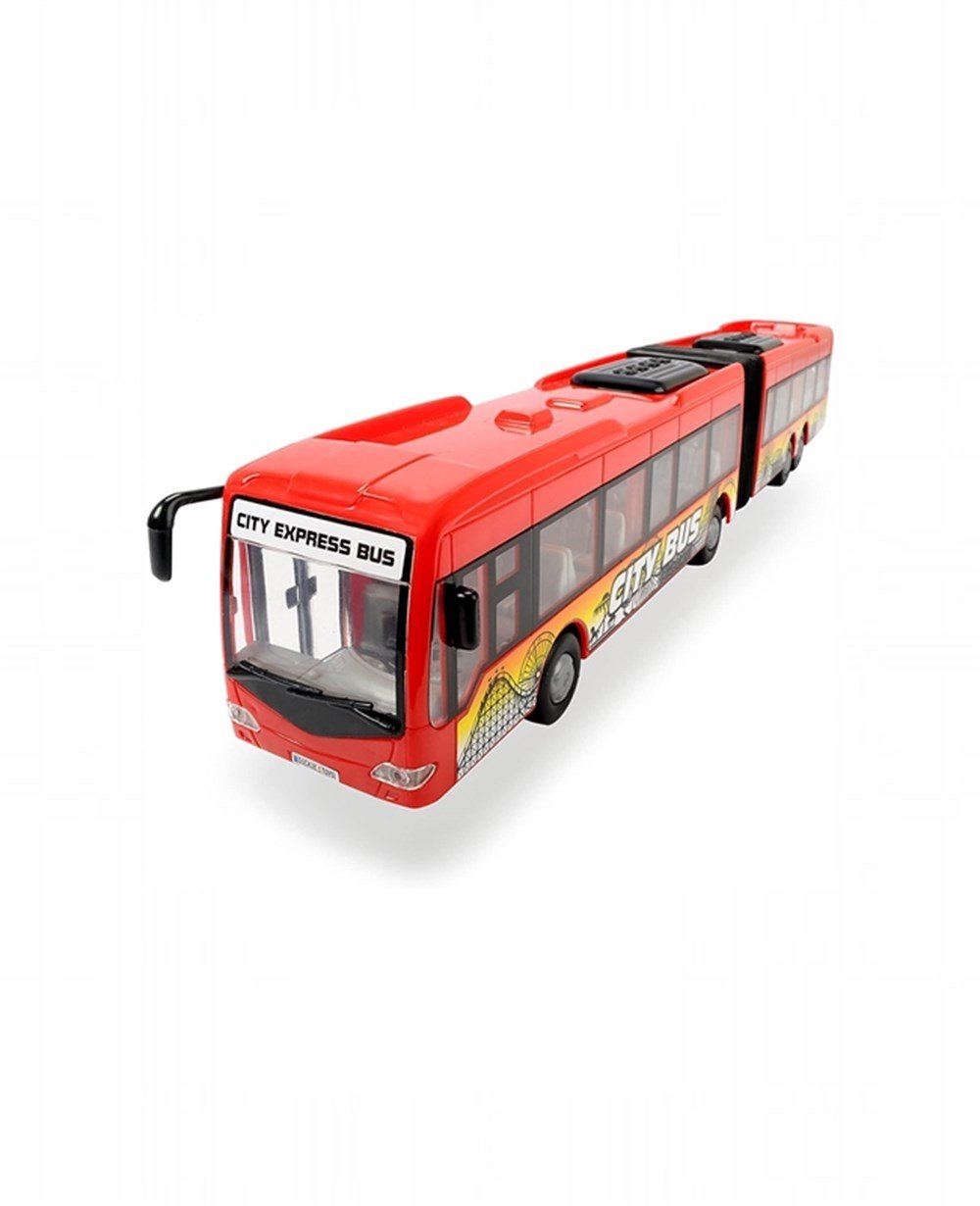 Breadcrumbut, DICKIE TOYS, Dickie Toys City Express Otobüs 49989 Kırmızı Otobüs